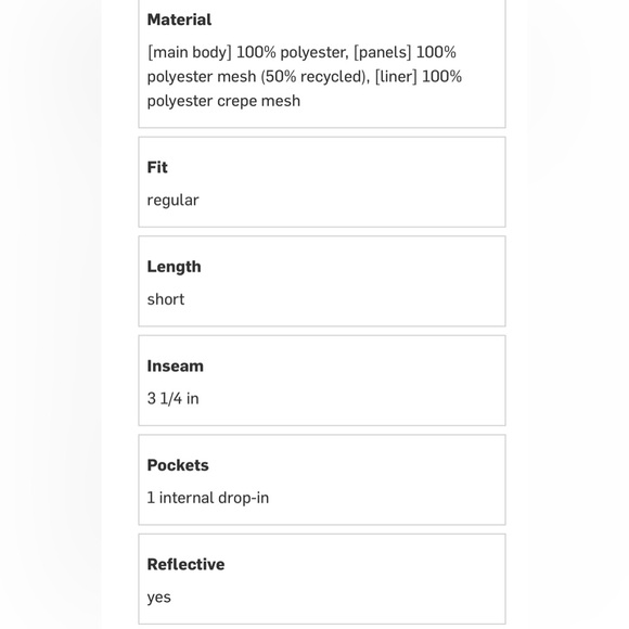 Patagonia Women’s Strider Shorts - 3" - M - Picture 7 of 7